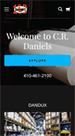 Mobile Screenshot of crdaniels.com